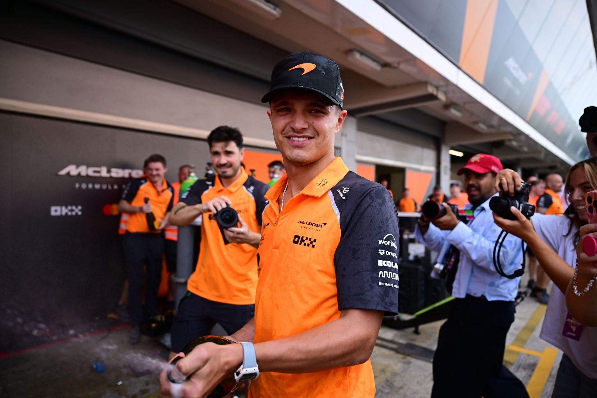 Lando Norris at F1 Grand Prix of Spain - Source: Getty